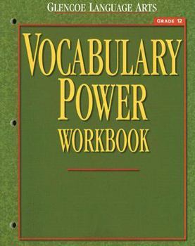 Paperback Vocabulary Power Workbook, Grade 12 Book