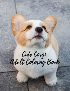 Cute Corgi Adult Coloring Book: Best Corgi Coloring Book Kid