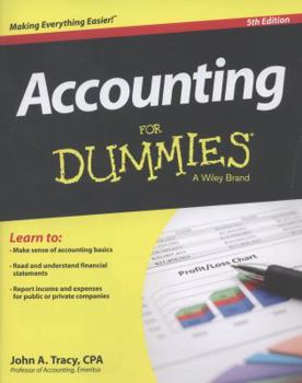 Paperback Accounting for Dummies Book