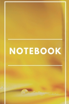 Notebook: Lined Notebook Journal - Yellow  - 120 Pages -  (6 x 9 inches)