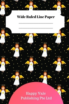 Paperback Cute Christian Theme Wide Ruled Line Paper Book