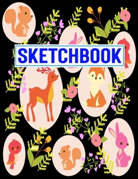 Paperback Sketchbook: Sketchbook: 8.5" X 11" Personalized Artist Sketchbook: 100 pages, Sketching, Drawing and Creative Doodling. Notebook a Book