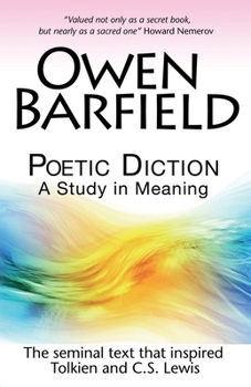 Paperback Poetic Diction: A Study in Meaning Book