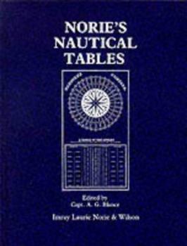 Hardcover Norie's Nautical Tables Book