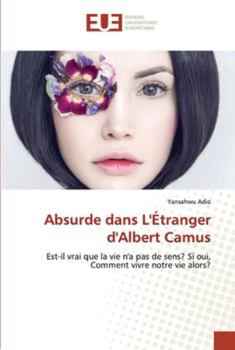 Paperback Absurde dans L'Étranger d'Albert Camus [French] Book