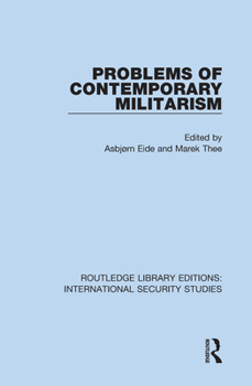 Hardcover Problems of Contemporary Militarism Book
