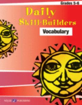 Spiral-bound Daily Skill-Builders (Vocabulary) Grades 5-6 Book