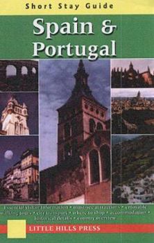 Paperback Short Stay Guide Spain & Portugal Book