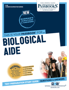 Paperback Biological Aide (C-86): Passbooks Study Guide Volume 86 Book