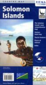 Map Solomon Islands Book