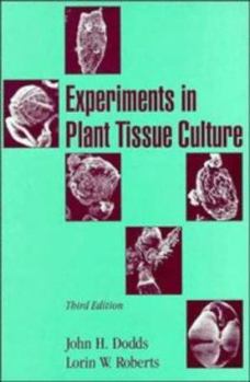 Paperback Experiments in Plant Tissue Culture Book