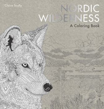 Paperback Nordic Wilderness: A Coloring Book