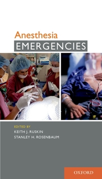 Paperback Anesthesia Emergencies Book