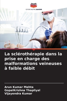 Paperback La sclérothérapie dans la prise en charge des malformations veineuses à faible débit [French] Book