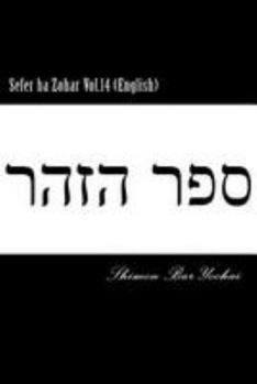 Paperback Sefer ha Zohar Vol.14 (English) Book