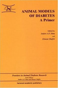 Hardcover Animal Models in Diabetes: A Primer Book