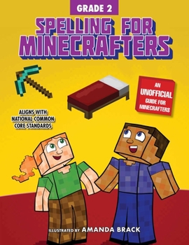 Paperback Spelling for Minecrafters: Grade 2 Book