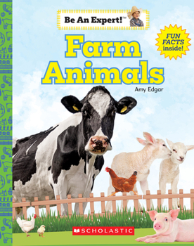 Paperback Farm Animals (Be an Expert!) (Paperback) Book