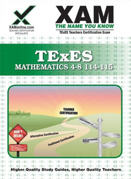 Paperback TExES Mathematics 4-8 114-115 Book