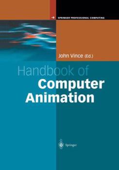 Paperback Handbook of Computer Animation Book