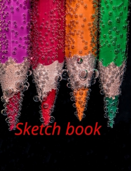 Paperback sketch book: Personalized Artist Sketchbook: 100 pages, Sketching, Drawing Book