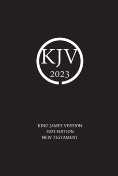 Paperback King James Version 2023 Edition New Testament Book