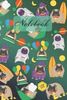 Paperback Notebook: Fawn Bulldog Activity - Dogs Diary / Notes / Track / Log / Journal, Book Gifts For Women Men Kids Teens Girls Boys 6x9 Book