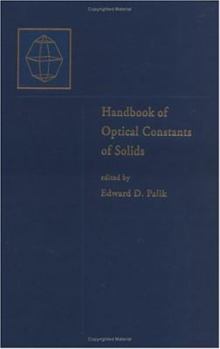 Hardcover Handbook of Optical Constants of Solids, Vol. 1 Book