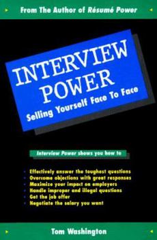 Paperback Interview Power: Selling Yourself Face to Face Book
