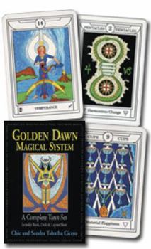 Paperback Golden Dawn Magical Tarot [With 79-Card Deck] Book
