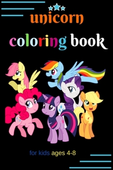 Unicorn coloring book for kids ages 4-8: A Fun Kid Workbook Game For Learning, Coloring, Dot To Dot, Mazes, Word Search and More