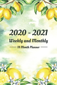 2020-2021 18 Month Weekly and Monthly Planner: Daily appointment book | agenda and organizer | January 2020 - June 2021|Schedule and time management ... (18 month planner January 2020 - June 2021)