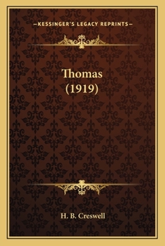 Paperback Thomas (1919) Book