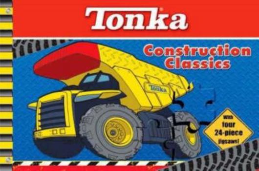 Hardcover Tonka Construction Classics Jigsaw Book