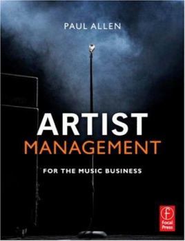 Paperback Artist Management for the Music Business Book