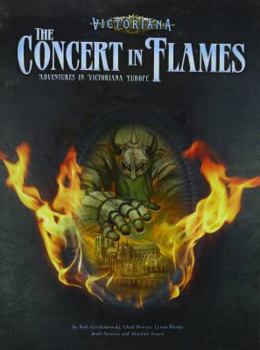 Paperback Concert in Flames Book