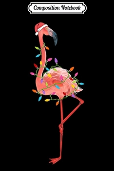 Paperback Composition Notebook: Flamingo Tree Christmas Sweater Xmas Pet Animal Lover Gifts Journal/Notebook Blank Lined Ruled 6x9 100 Pages Book