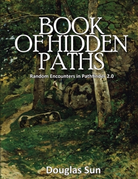 Paperback Book of Hidden Paths: Random Encounters in 5E Book
