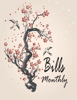 Monthly Bills: Expense Planner Monthly Household Budget - Easy to Understand Start Saving Money budget book, budget planner notebook, budget tracker, bill tracker, debt tracker, bill organizer, money 
