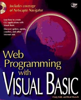 Paperback Web Programming with Visual Basic: With CDROM Book