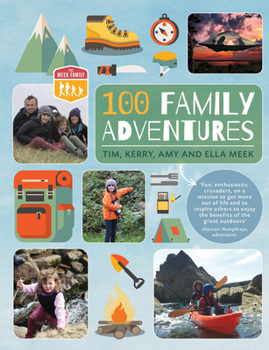 Paperback 100 Family Adventures Book