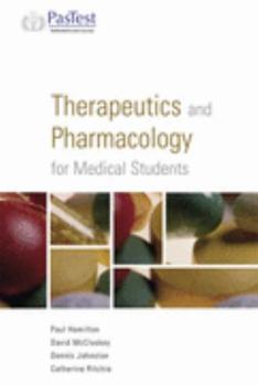 Paperback Therapeutics and Pharamcology for Medical Students Book