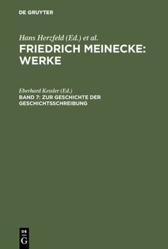 Hardcover Zur Geschichte Der Geschichtsschreibung [German] Book