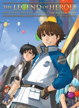 Paperback The Legend of Heroes: Illustrations Book