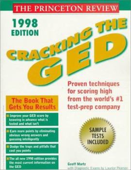 Paperback Cracking the GED, 1998 Edition Book