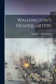 Paperback Washington's Headquarters Book