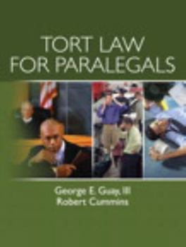 Paperback Tort Law for Paralegals Book