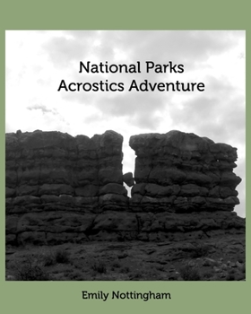 Paperback National Parks Acrostics Adventure Book