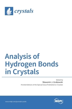 Hardcover Analysis of Hydrogen Bonds in Crystals Book