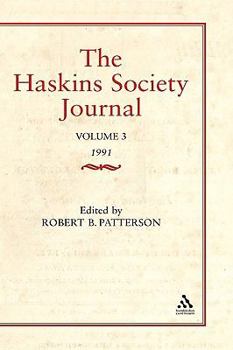 Hardcover The Haskins Society Journal Studies in Medieval History: Volume 1 Book